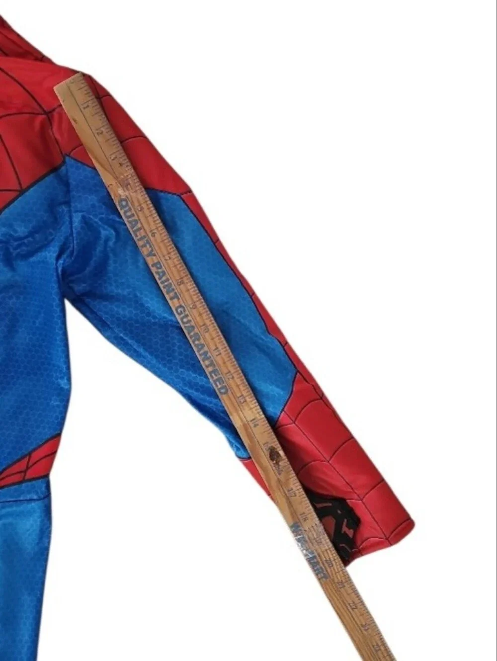 Marvel Spider-Man Deluxe Muscle Costume Kids Large10/12 Padded Halloween Cosplay